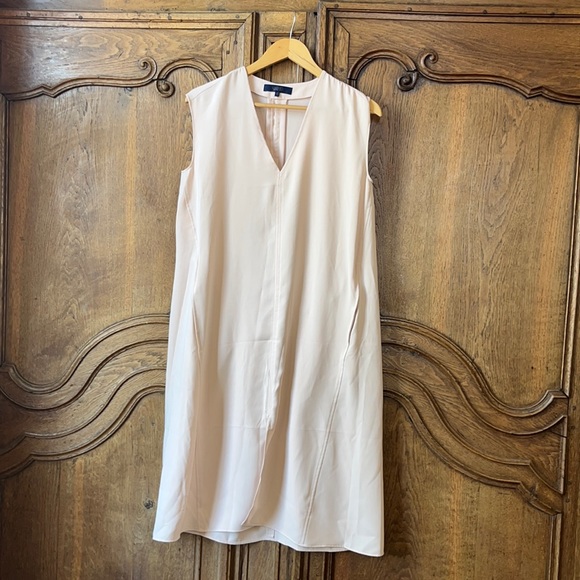 Rachel Rachel Roy Blush V Neck Dress - Picture 1 of 12